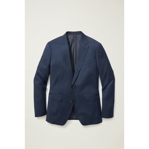 Bonobos Jetsetter Wool Blazer Suit Jacket LIGHT NAVY Men Sz 39R Slim Fit NEW - Picture 11 of 11